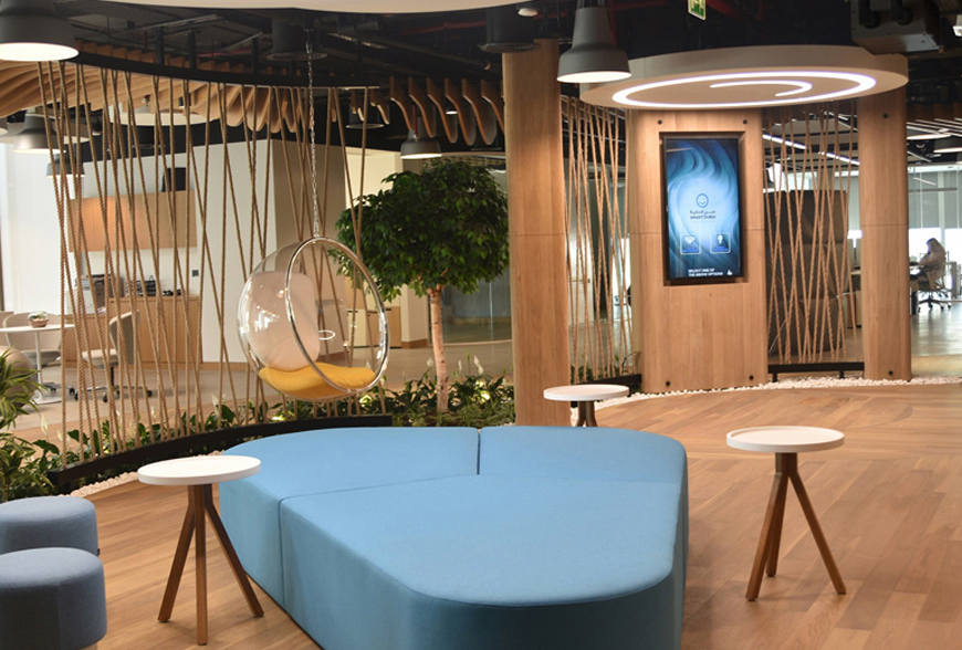 Smart Dubai Office - LEED Gold Certified Interior by Summertown