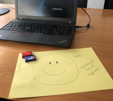 Workplace Happiness Cover - Image of Smiley