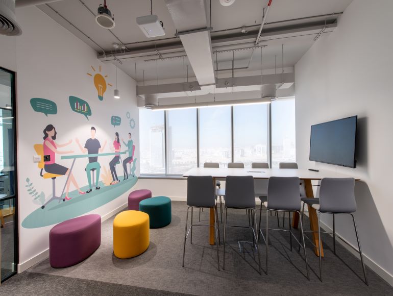Summertown Fit Out Of Endress Hauser S New Dubai Office