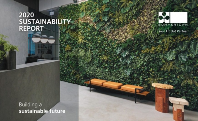 2020 Sustainability Report cover