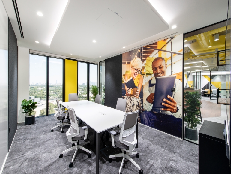 Fit-out of MTN DIFC office