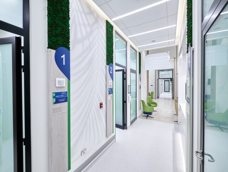American Hosipital hallway