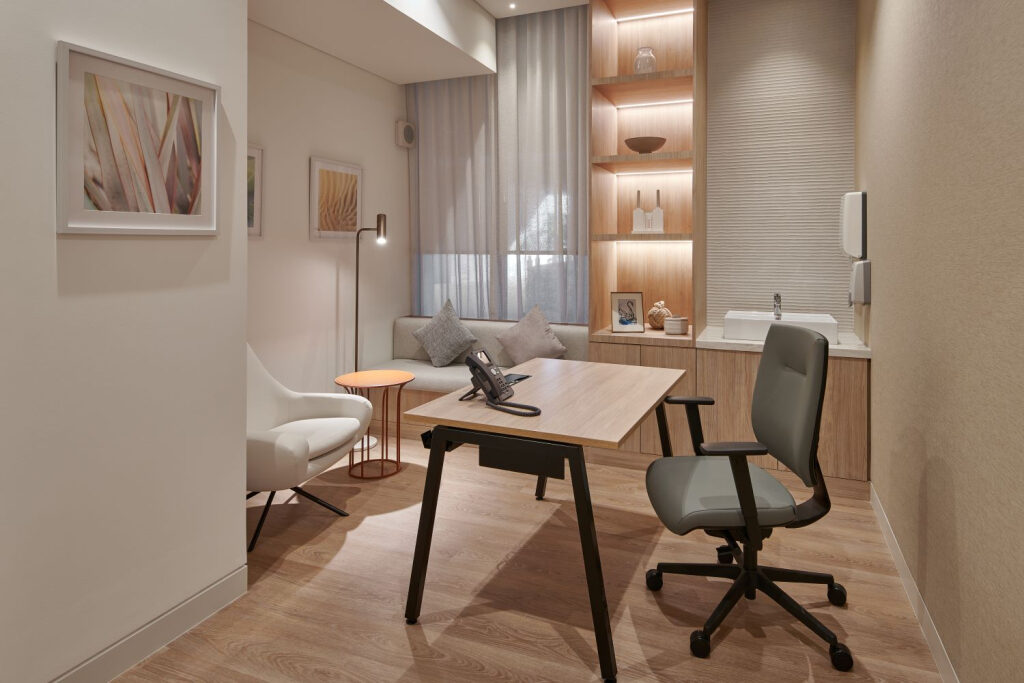 Aspris reception consult room