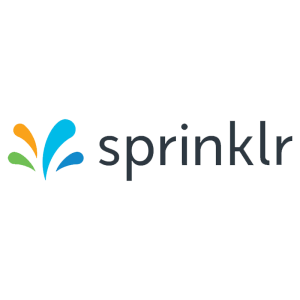 Sprinklr logo - sustainable fit-out workspace client