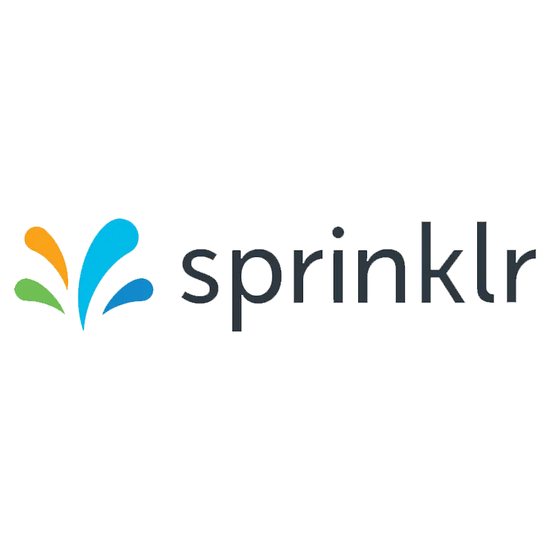Sprinklr logo - sustainable fit-out workspace client