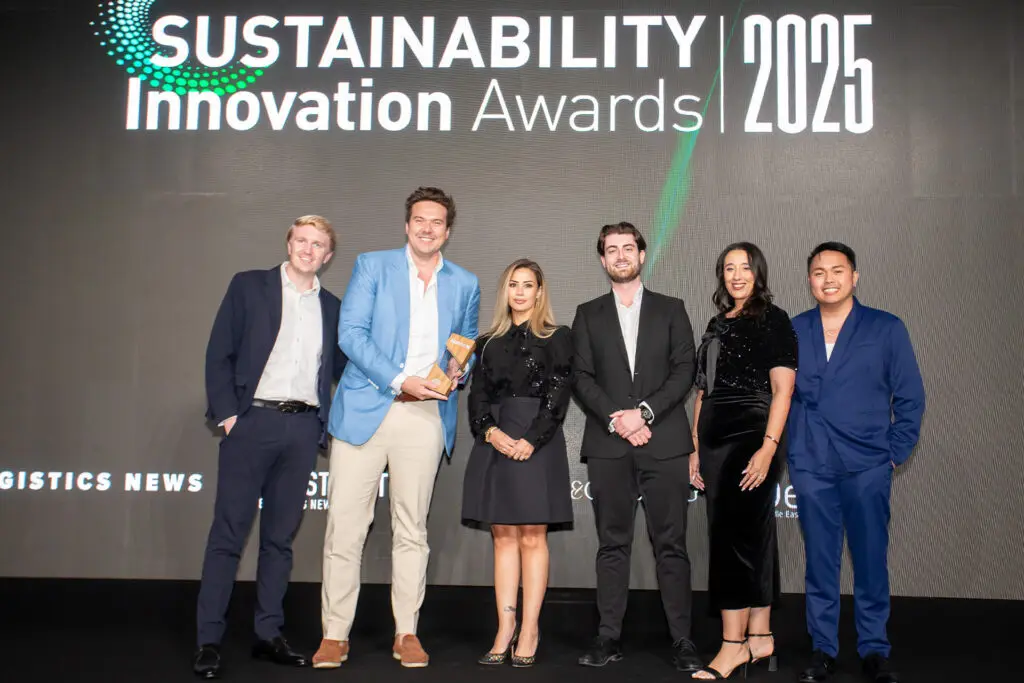 Summertown team presenting at Sustainability Innovation Awards 2025
