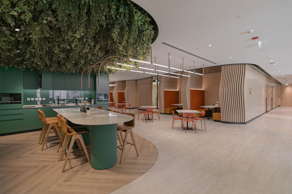 Biophilic Sustainable Fit-Out room